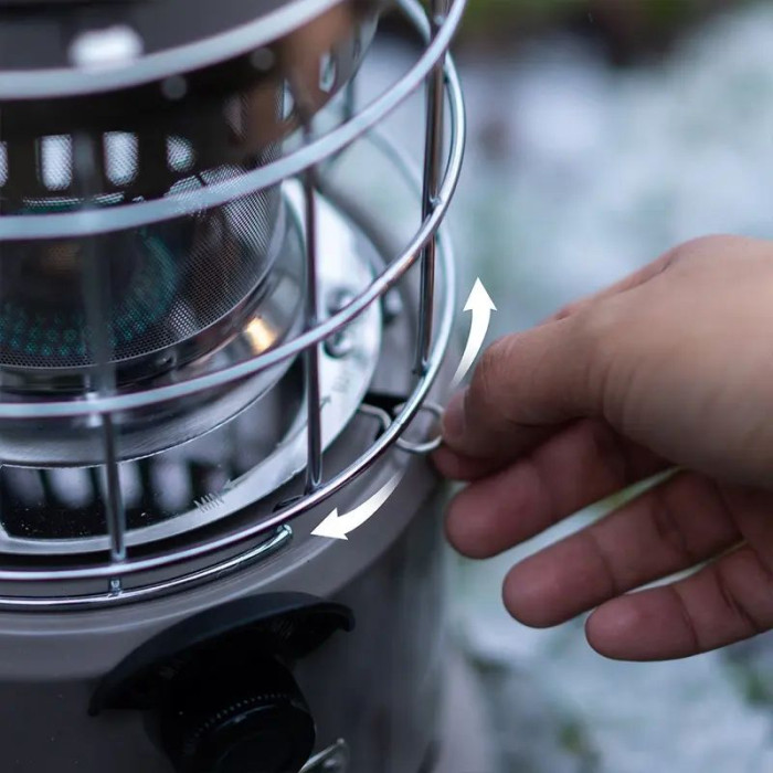 Газовий пальник-обігрівач Naturehike CNH22CJ014, бежевий 