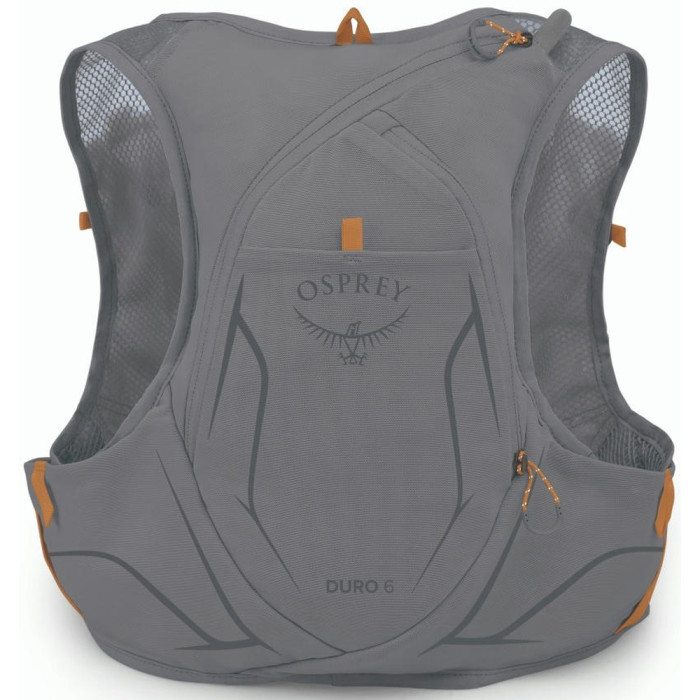 Рюкзак Osprey Duro 6 phantom grey/toffee orange - L - сірий/оранжевий 