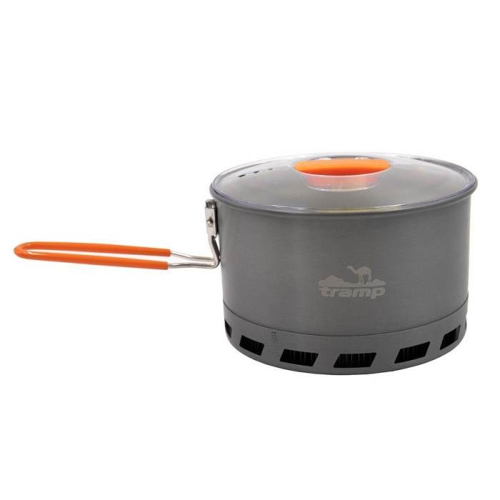 Казан анодований з теплообмінником Tramp 2,2 л 