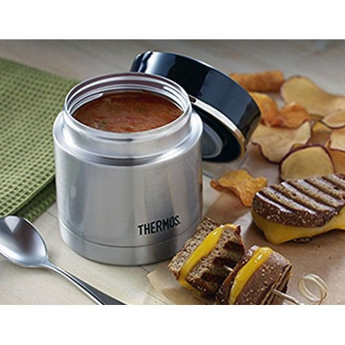 Термос для їжі Thermos Premium 470мл срібно-білий (173041) 
