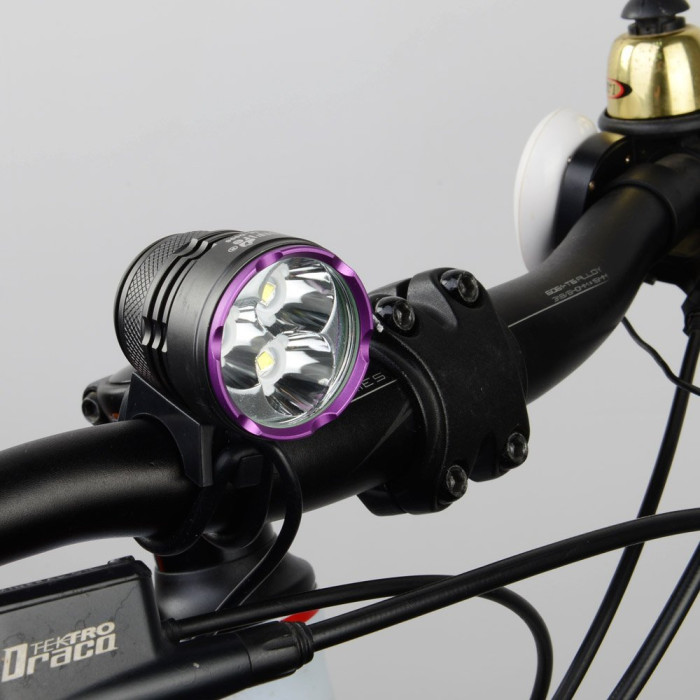 Велофара TrustFire TR-D006 (Cree XM-L2, 2000 люмен, 3 режими, 4x18650) 