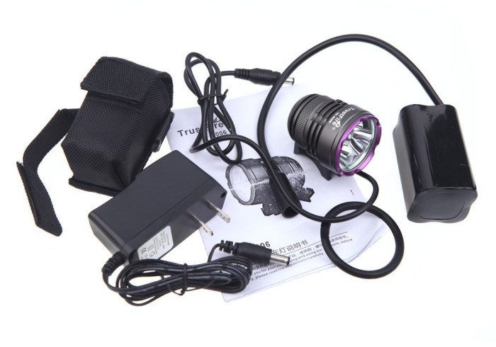 Велофара TrustFire TR-D006 (Cree XM-L2, 2000 люмен, 3 режими, 4x18650) 