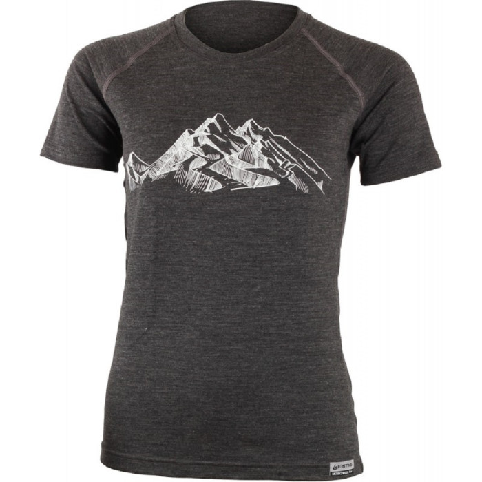 Термофутболка жіноча Lasting HILA 6666 зелена (сіра), XS 