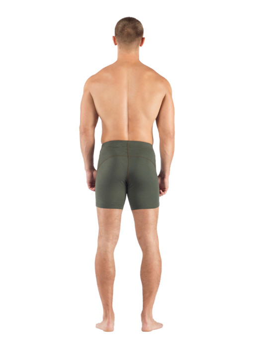 Шорти чоловічі Lasting NICO+, зелені, розмір S 