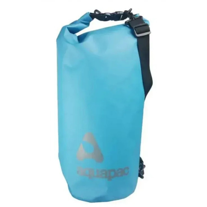 Гермомішок AQUAPAC з ремнем через плече Trailproof Drybag - 25L (blue) w/strap синій 
