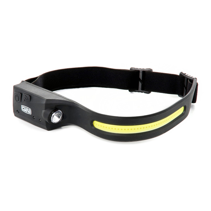 Ліхтар налобний СИЛА універсальний з сенсором 350 Лм (Li-ion 1200 мАг) 