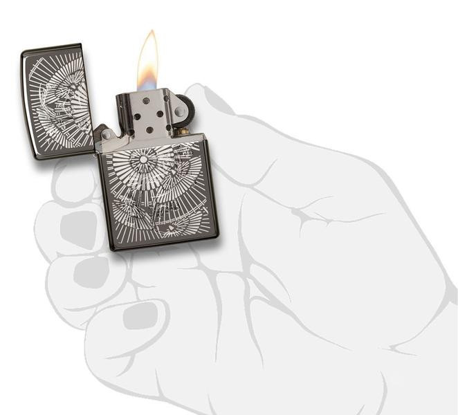 Запальничка Zippo 150 Asian Floral 29421 