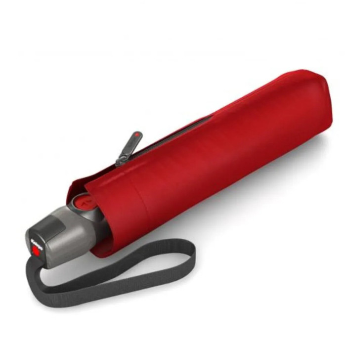 Парасолька Knirps T. 200 Red Авто /складаний /8спіц /D99x28см 