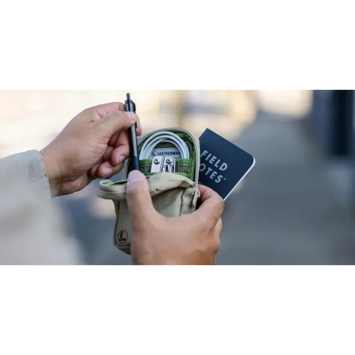 Нейлоновий кейс-пауч для зберігання та транспортування мультиінструментів Leatherman, сірий 