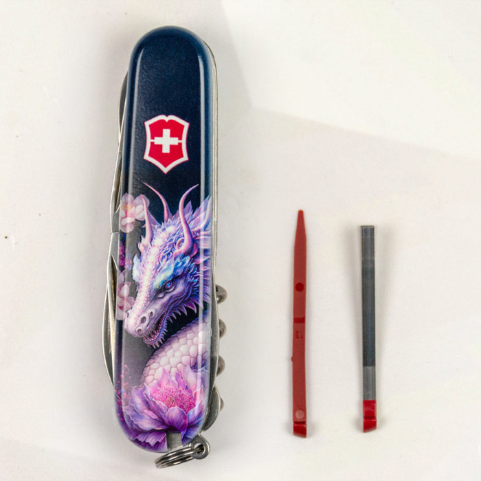 Складаний ніж Victorinox CLIMBER ZODIAC Чарівний дракон 1.3703.3.Z3280p 