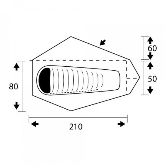 Намет Trimm Pack - DSL-1, оранжевий 
