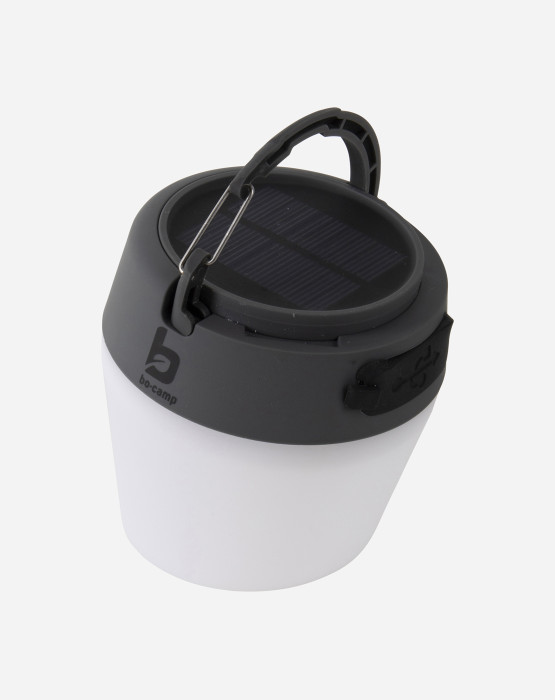 Ліхтар кемпінговий Bo-Camp Wega Powerbank Solar 180 люмен, білий /сірий /чорний (5818735) 