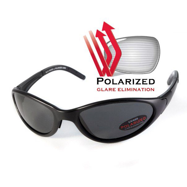 Окуляри BluWater Venice Polarized (gray) чорні 