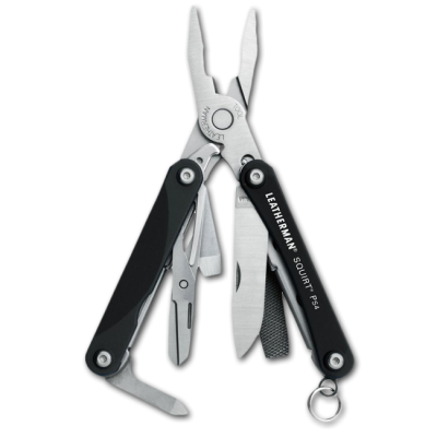 Мультитул Leatherman Squirt PS4, чорний