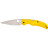 Нож Spyderco Native Chief Lightweight MagnaCut, серрейтор yellow