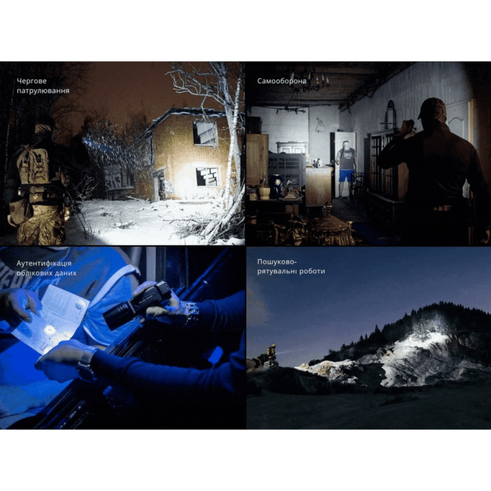 Ліхтар тактичний з УФ світлом Fenix TK35R 5800 лм 