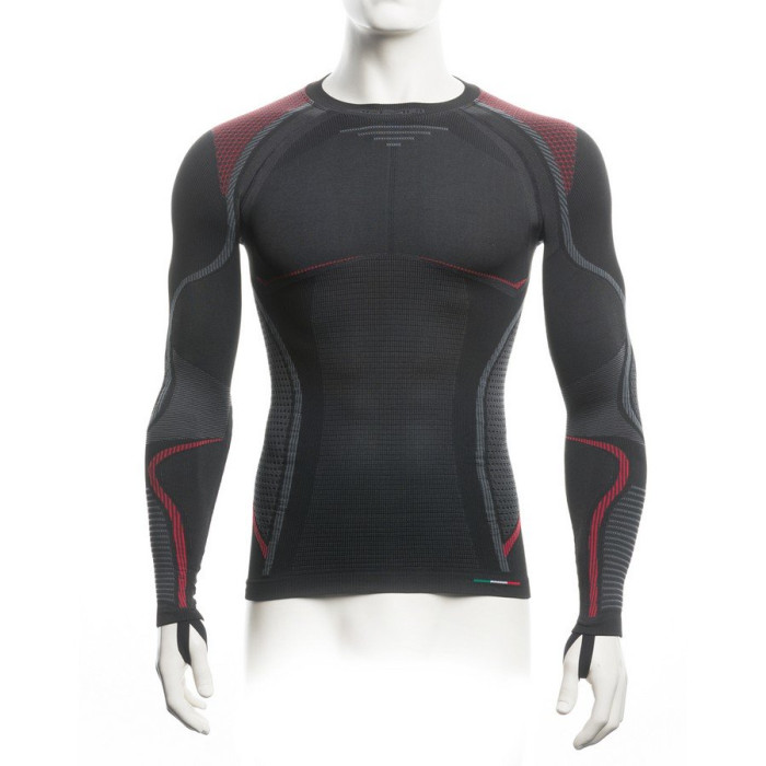 Футболка Accapi Ergoracing Long Sleeve Shirt Man 906 black/anthracite, XL/XXL 