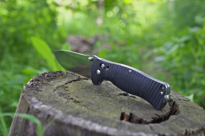 Ніж складаний Ganzo G720-B чорний 