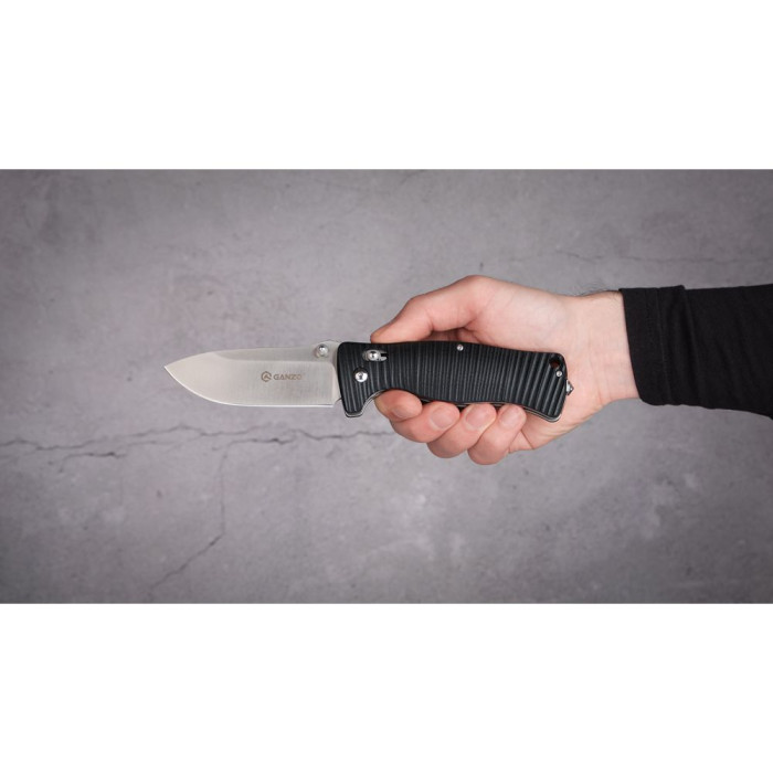 Ніж складаний Ganzo G720-B чорний 