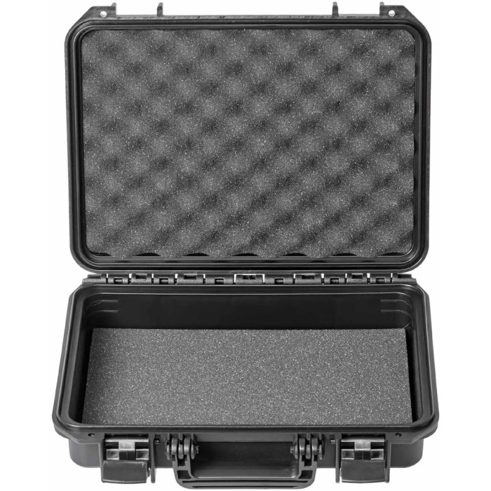 Кейс MEGAline пістолетний 32 х 22,5 х 8 см чорний 