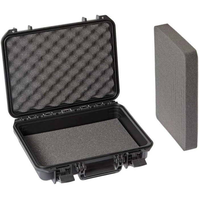 Кейс MEGAline пістолетний 32 х 22,5 х 8 см чорний 