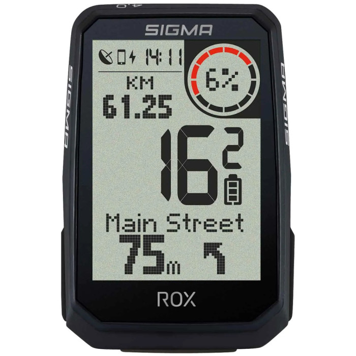 Велокомп'ютер Sigma Sport ROX 4.0 Endurance Black 