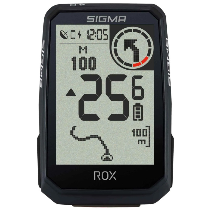Велокомп'ютер Sigma Sport ROX 4.0 Endurance Black 