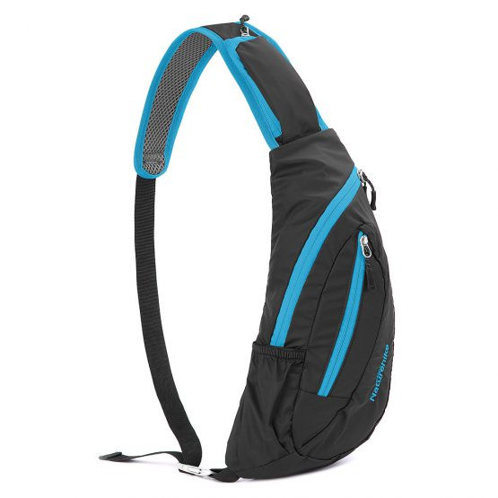 Рюкзак-сумка Naturehike Chest Bag 6 л black & blue NH23X008-K 