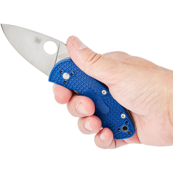 Ніж Spyderco Ambitious Lightweight S35VN blue (C148PBL) 