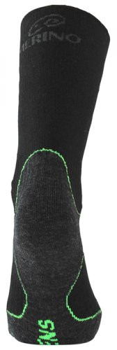 Термошкарпетки трекінг Lasting WSB 906-чорні /зелені, S 