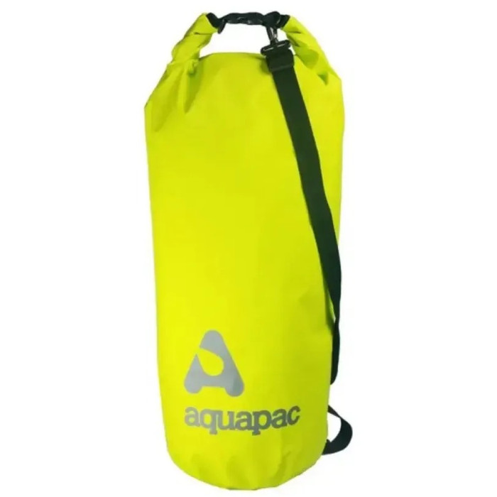 Гермомішок AQUAPAC з ремнем через плече Trailproof Drybag - 70L (acid green) w/strap зелений 