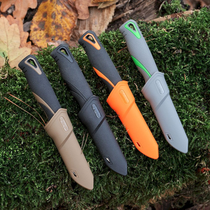 Ніж Ganzo G807-GY сірий з ножнами 