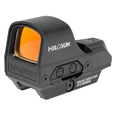 Приціл коліматорний Holosun 510С точка 2 MOA + коло 65 МОА (зелений)
