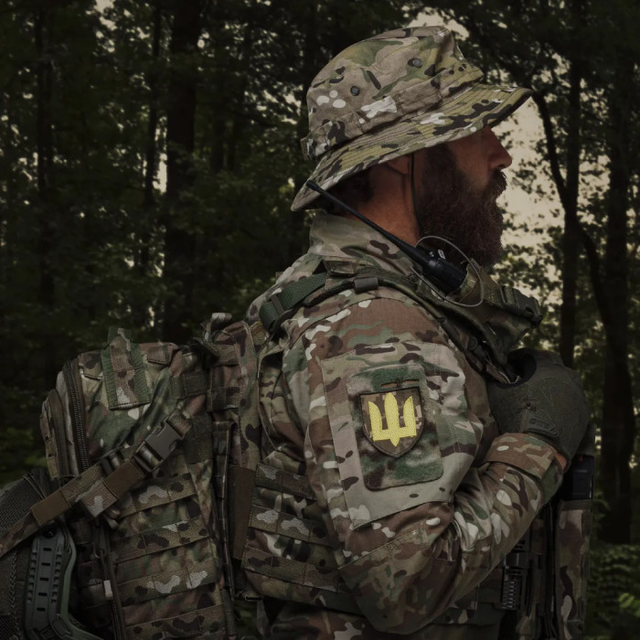 Підсумок Ukrarmor для рації. Кріплення Molle. Cordura 500D Мультикам 