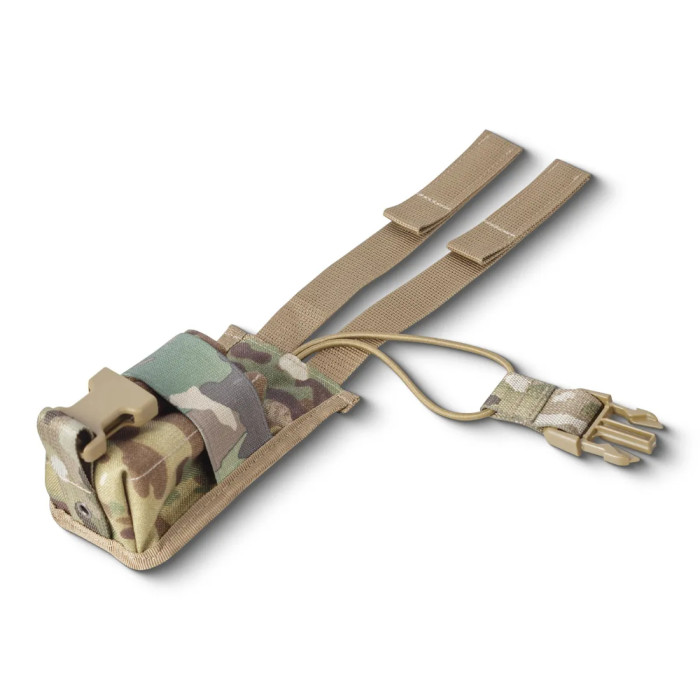 Підсумок Ukrarmor для рації. Кріплення Molle. Cordura 500D Мультикам 