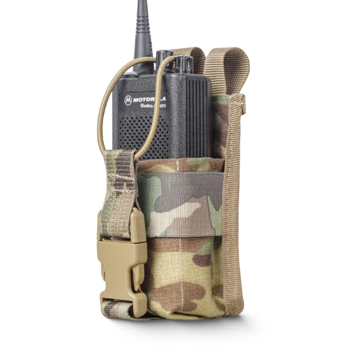 Підсумок Ukrarmor для рації. Кріплення Molle. Cordura 500D Мультикам 
