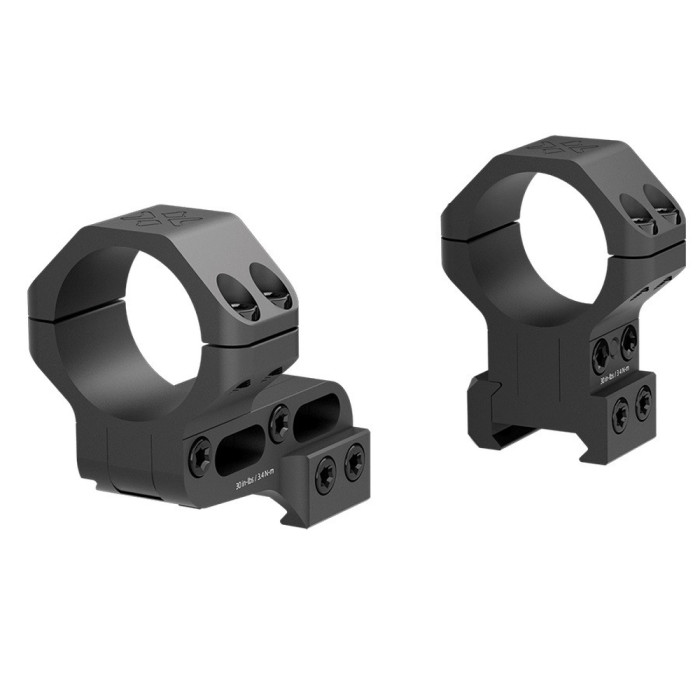 Кільця з виносом Vector Optics X-Accu 30 мм на Вівер/Пікатінні з регульованою висотою 35-41 мм 
