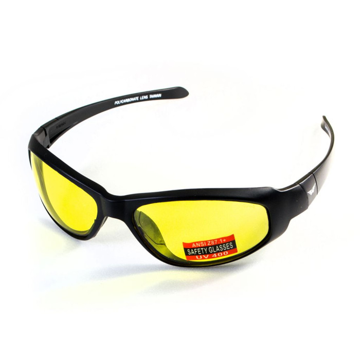 Окуляри Global Vision Hercules-2 (yellow) Жовті 