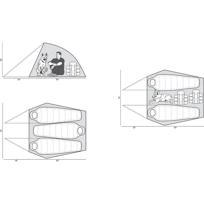 Намет Snugpak Scorpion 3 IX olive 