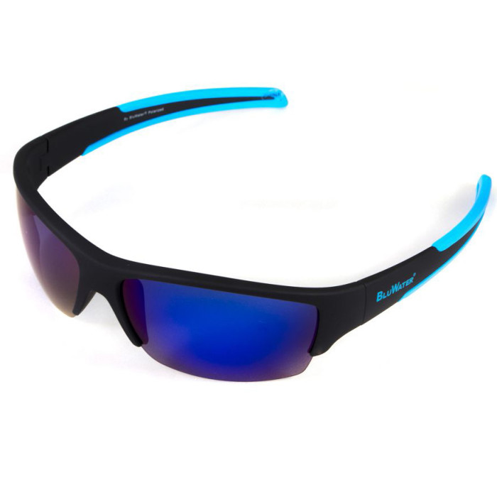 Окуляри BluWater Daytona - 2 Polarized (G-tech blue) дзеркальні сині 
