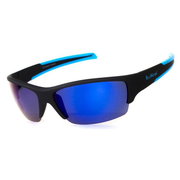 Окуляри BluWater Daytona - 2 Polarized (G-tech blue) дзеркальні сині 