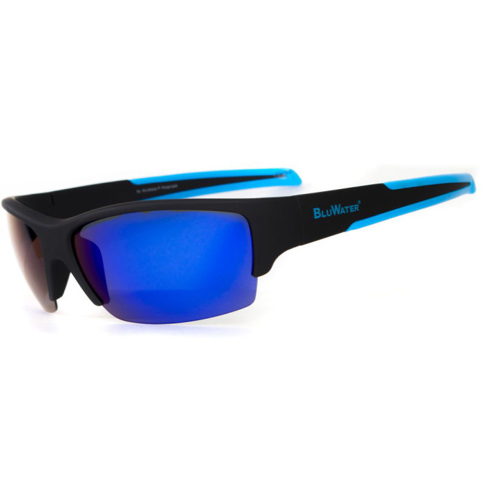 Окуляри BluWater Daytona - 2 Polarized (G-tech blue) дзеркальні сині 