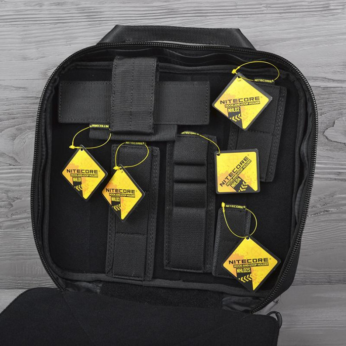 Сумка тактична Nitecore NTC10 з набором знімних кишень (8 шт.) 