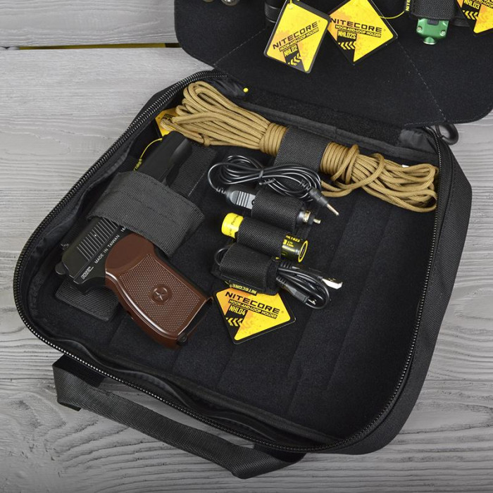 Сумка тактична Nitecore NTC10 з набором знімних кишень (8 шт.) 