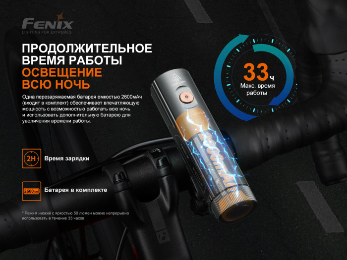 Велофара Fenix BC21R V3.0, BC21RV30 