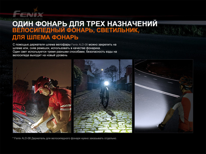 Велофара Fenix BC21R V3.0, BC21RV30 