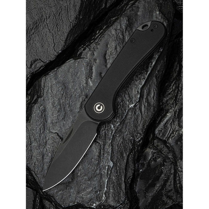 Ніж складаний Civivi Elementum Slip Joint Black C18062AJ-1 