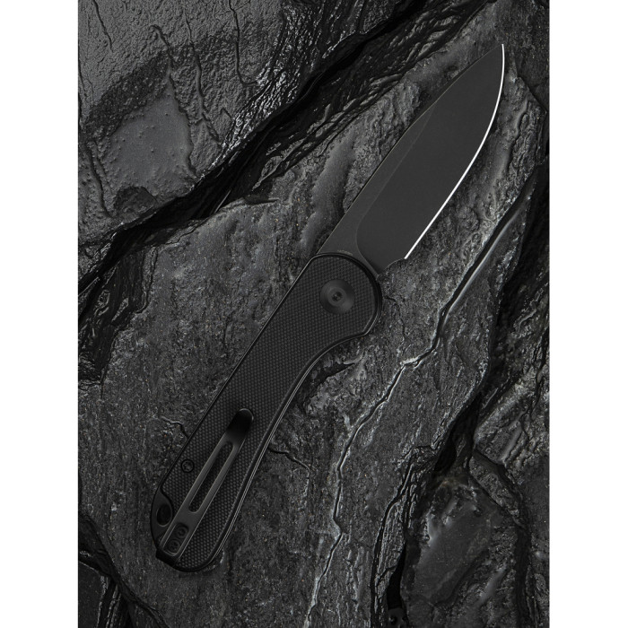 Ніж складаний Civivi Elementum Slip Joint Black C18062AJ-1 