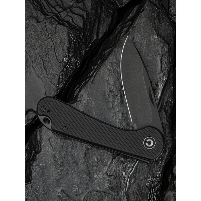 Ніж складаний Civivi Elementum Slip Joint Black C18062AJ-1 