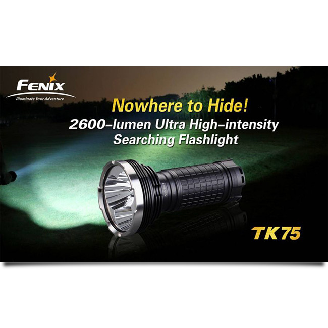 Пошуковий Ліхтар Fenix TK75 Cree XM-L (U2) LED, 2240 люмен 